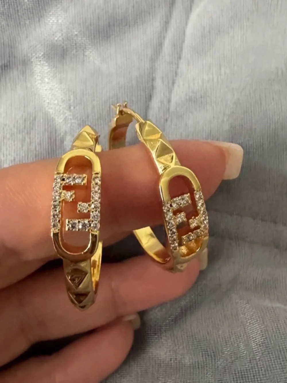 Fendi earrings like